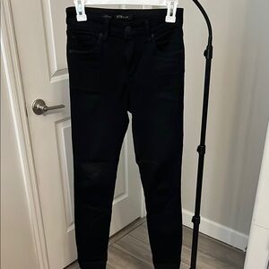STS Blue Black Skinny Jeans High rise ankle